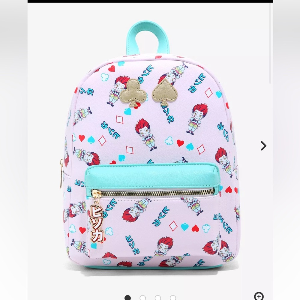 NWOT Hunter X Hunter Chibi Hisoka Mini Backpack